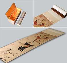 柞水馆藏书画复制博物馆书画复制服务