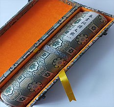 柞水书画装裱案例